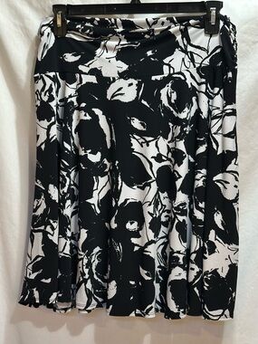 George Black and White Patterned skirt.